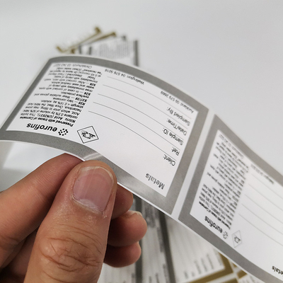 CMYK vernissant les autocollants de empaquetage de label