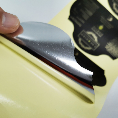 Autocollant imprimable imperméable de vinyle de Matt Lamination Sticky Food Labels Olive Oil BOPP
