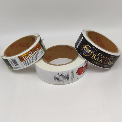 Impression fraîche auto-adhésive de label de catégorie comestible pour la boulangerie
