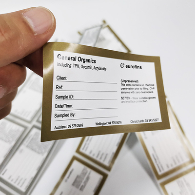 CMYK vernissant les autocollants de empaquetage de label
