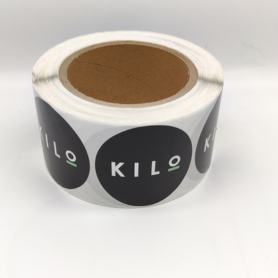 Étiquettes adhésives démontables du vinyle CMYK de Matte Lamination Glossy Label Paper