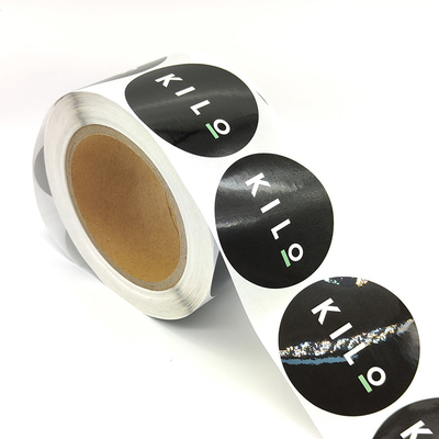 Étiquettes adhésives démontables du vinyle CMYK de Matte Lamination Glossy Label Paper