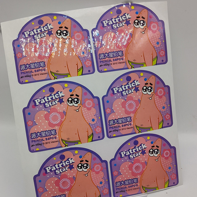 Vernissez le papier stratifié Matte Cricut Label Stickers d'autocollant imprimable brillant
