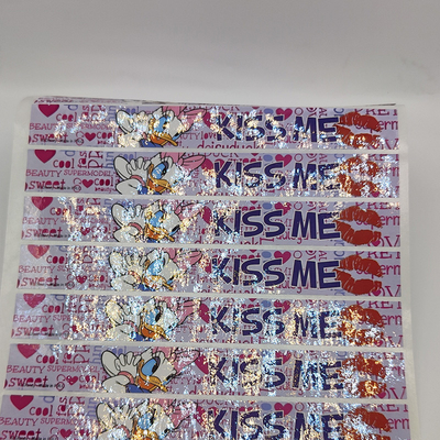 Flexo imprimant le papier brillant adhésif d'autocollant de Pantone PMS d'autocollants d'étiquette