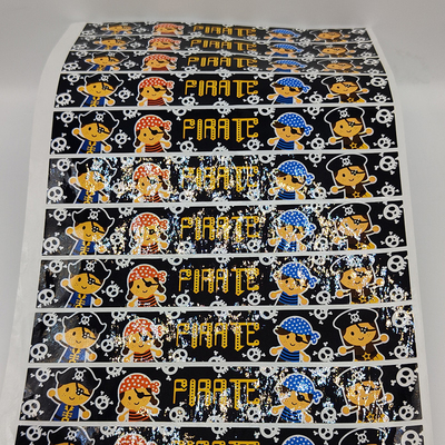 Matte Waterproof Vinyl Sticker Paper BOPP extérieur CMYK imprimant le papier d'autocollant de label