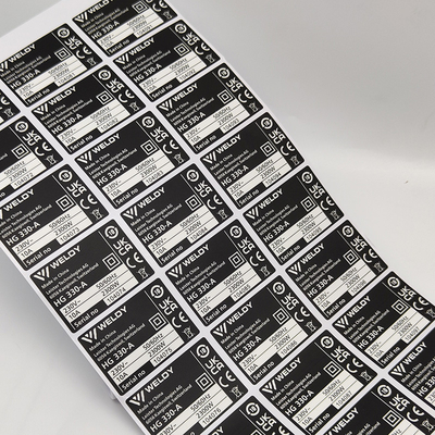 Les autocollants de papier de label d'emballage de BOPP imperméabilisent vernir les étiquettes adhésives industrielles