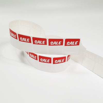 Autocollants promotionnels faits sur commande de papier de l'autocollant imprimable brillant BOPP Pantone de stratifié