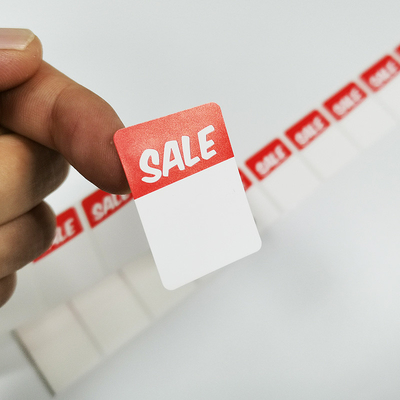 Autocollants promotionnels faits sur commande de papier de l'autocollant imprimable brillant BOPP Pantone de stratifié