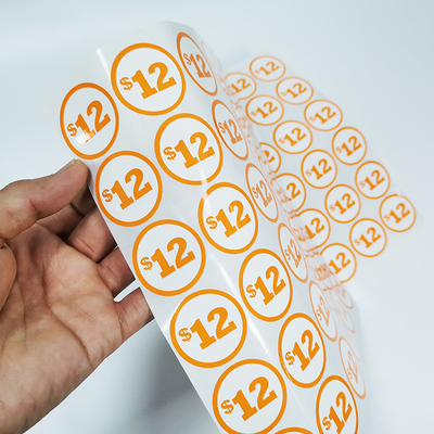 Vinyle Matte Synthetic Promotional Labels Stickers brillant de papier imprimable de CMYK Digital