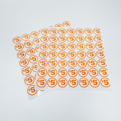 Vinyle Matte Synthetic Promotional Labels Stickers brillant de papier imprimable de CMYK Digital