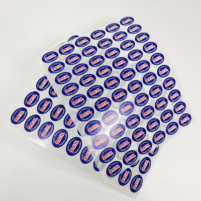 Labels d'étagère brillants d'épicerie de Matte Custom Printed Food Labels CMYK BOPP