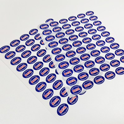 Labels d'étagère brillants d'épicerie de Matte Custom Printed Food Labels CMYK BOPP