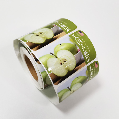 Labels de empaquetage de vinyle de poissons imperméables de papier synthétiques de fruits de mer pour l'entreposage au froid