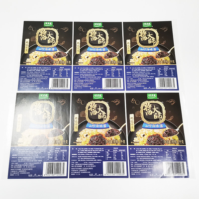 Semi labels auto-adhésifs imprimables de Matte Food Pack Label CMYK BOPP