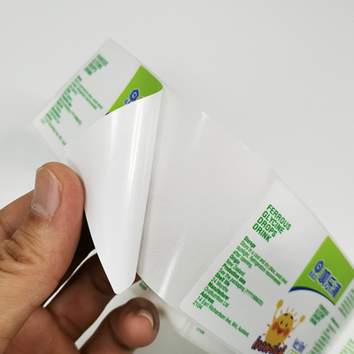Label d'industrie pharmaceutique de BOPP imprimant des labels de soins de santé de Pantone