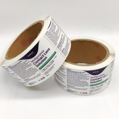 Label pharmaceutique de film de BOPP imprimant le label de PVC Digital pour la médecine