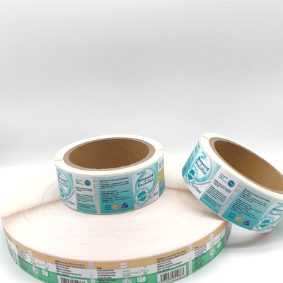Les produits chimiques de matériaux de BOPP marque le ménage de 60mm x de 30mm label quotidien