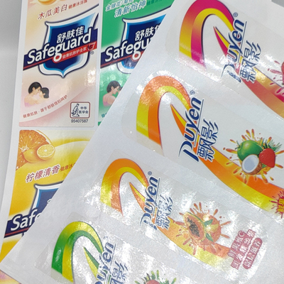 Les labels de produits chimiques de BOPP CHOIENT Matte Pantone Hand Sanitizer Labels