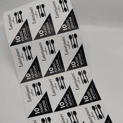 Le ménage imprimable imperméable marque CMYK BOPP les feuilles démontables d'étiquettes adhésives