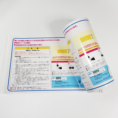 Labels CMYK BOPP Digital de bases de ménage de 80 x de 50mm imprimant des labels