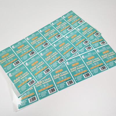 Autocollants démontables brillants de détergent de blanchisserie de Matte Sticker Paper Waterproof Synthetic