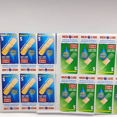 Étiquettes adhésives démontables rectangulaires du vinyle BOPP des labels CMYK de bases de ménage