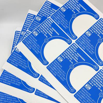 Imperméable 	Le baiser de labels de bases de ménage a coupé le film mat de BOPP