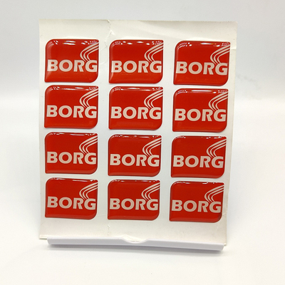 Autocollants époxy faits sur commande de colle de la forme régulière 3M pour la publicité de promotion