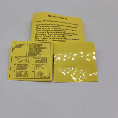 PVC Matte Air Mattress Patch Kit de kit de correction de piscine d'impression offset