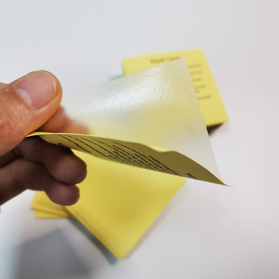 La réparation gonflable imperméable raccorde l'adhésif d'eau du fond de PVC imprimé par instruction