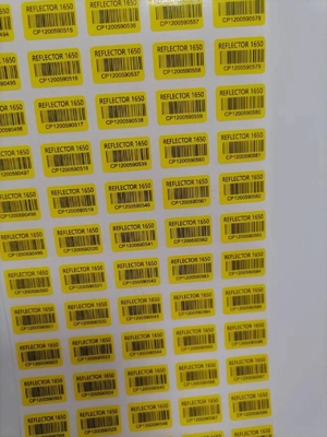 Labels adhésifs de code barres de petite taille supplémentaire pour la carte électronique de composants