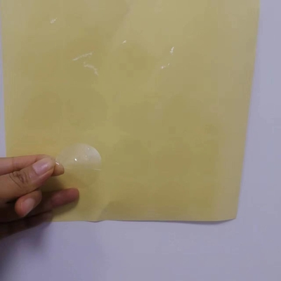 Étiquettes adhésives transparentes personnalisées pour boîtes ou sacs à joints