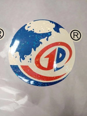 Étiquette laser résistante à l'impression durable imperméable pour logo
