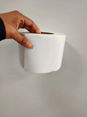 Autocollants imperméables à l'eau à l'adhésif permanent imprimés sur mesure